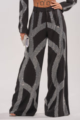 GEMINI RHINESTONE PANT