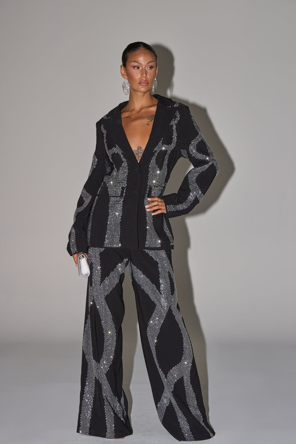 GEMINI RHINESTONE PANT