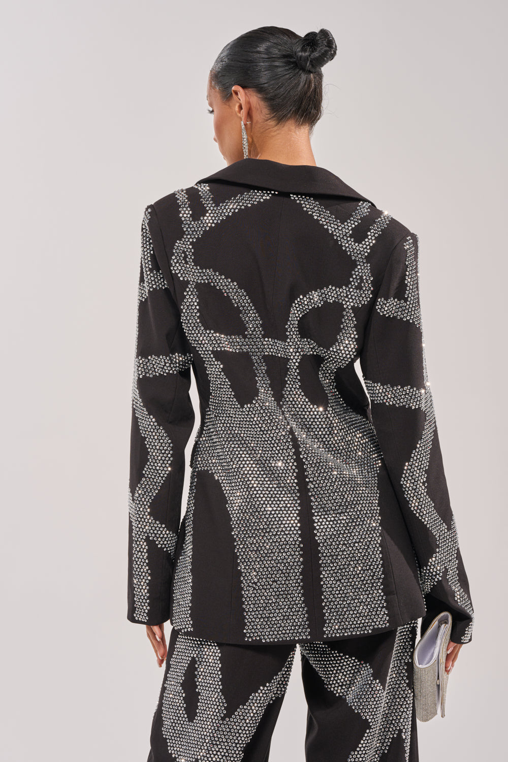 GEMINI RHINESTONE BLAZER