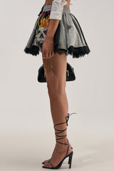 CRAZY ENOUGH MINI SKIRT