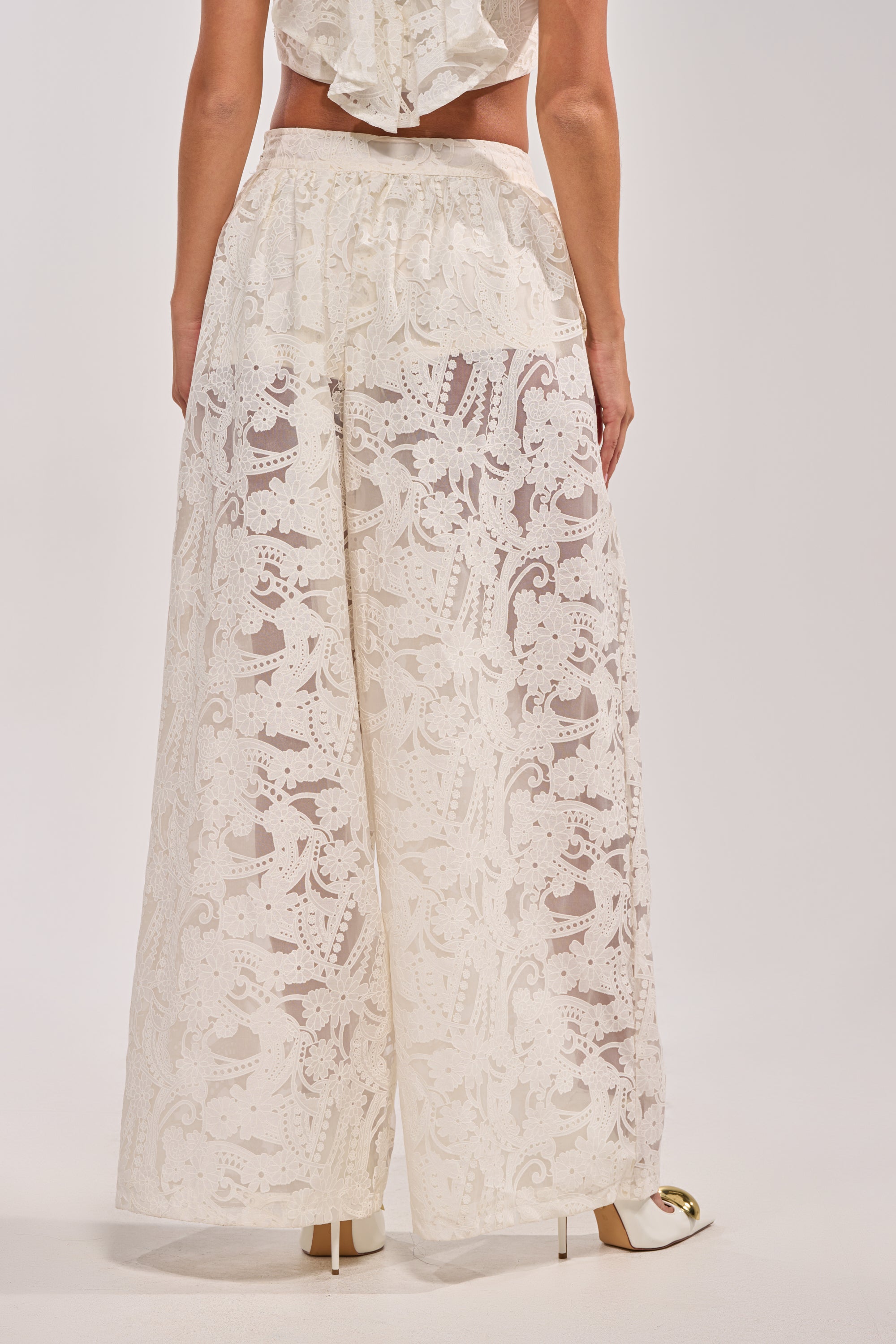 EMMA EMBROIDERED BALLOON PANT