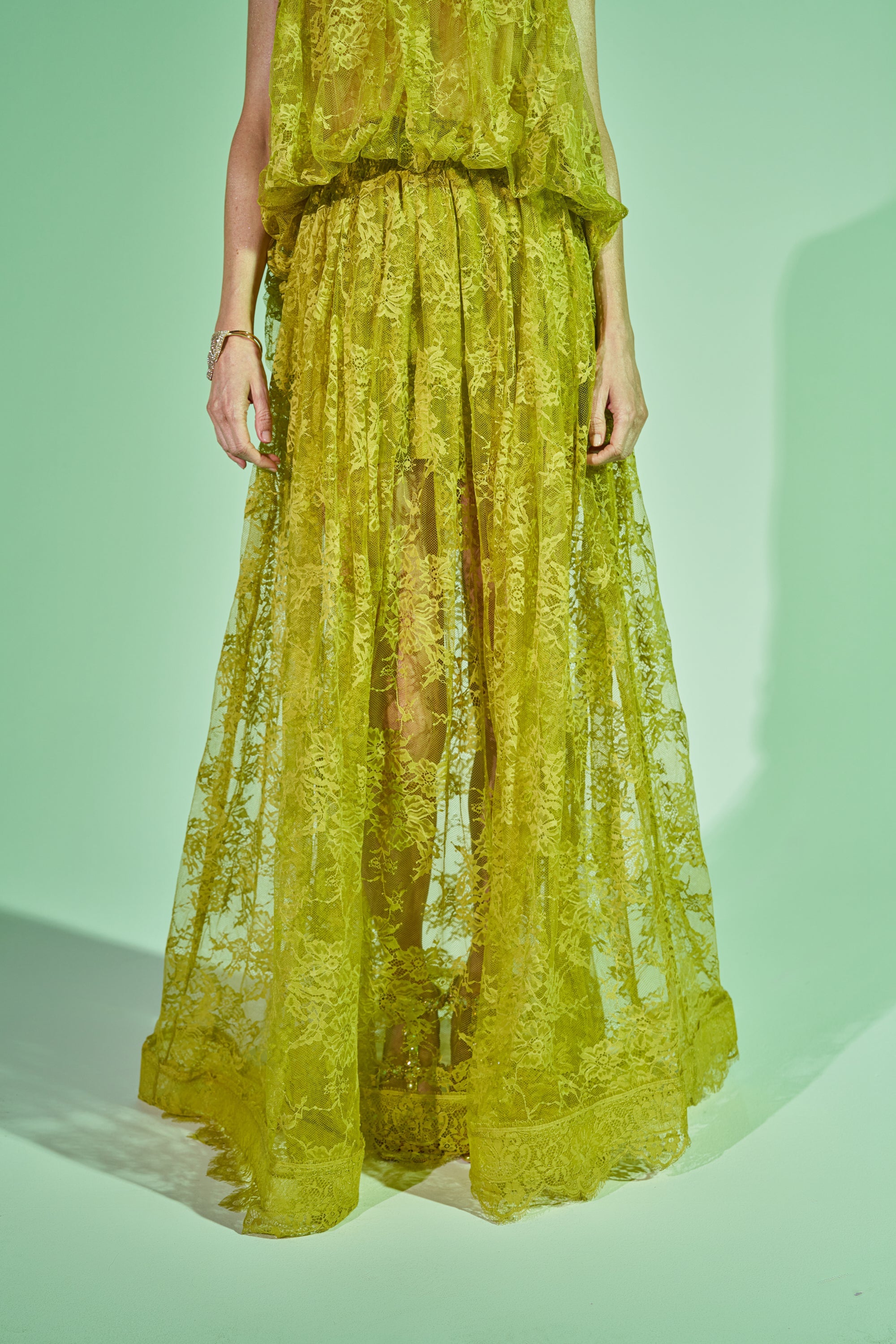 HANNAH LACE MAXI SKIRT