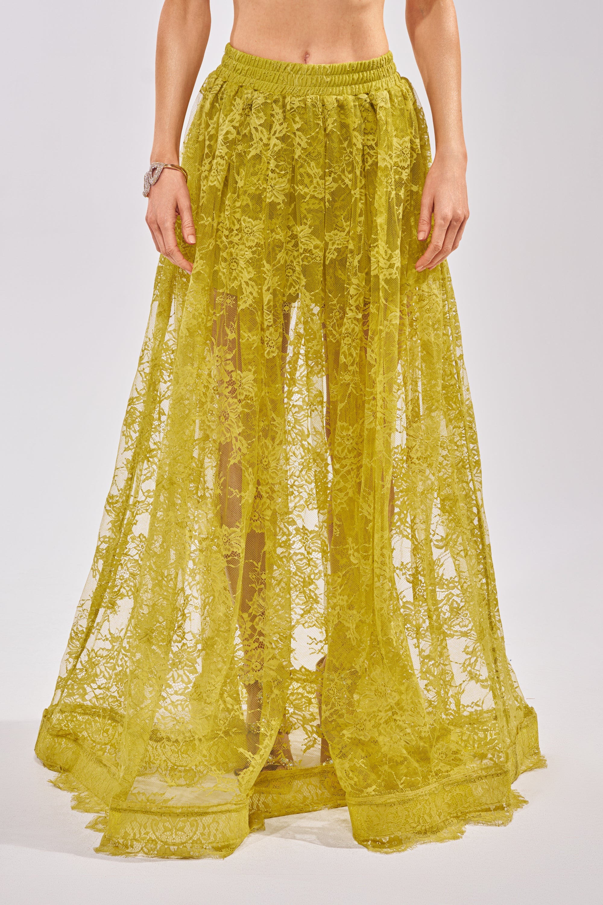 HANNAH LACE MAXI SKIRT