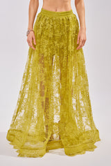 HANNAH LACE MAXI SKIRT