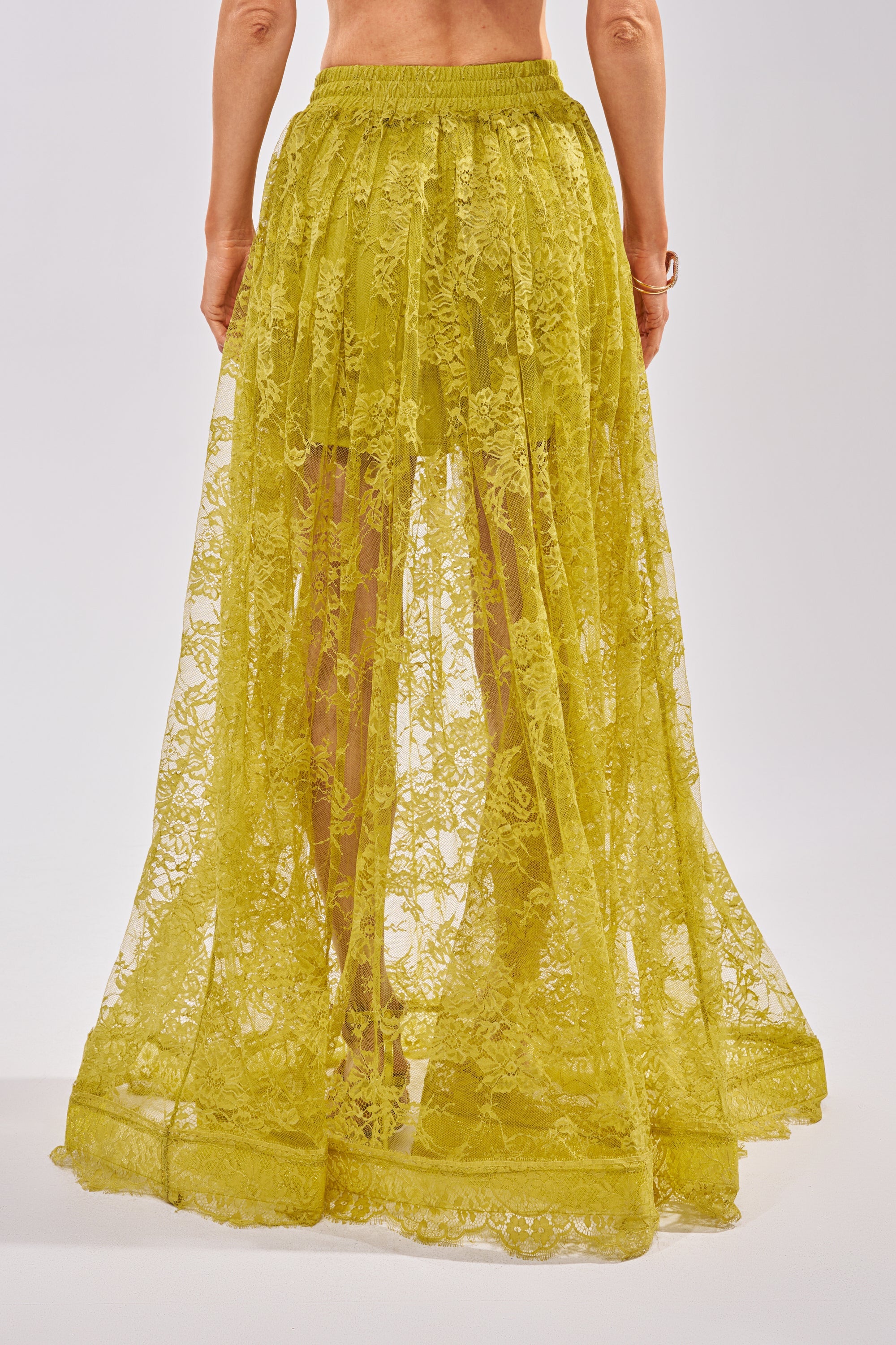 HANNAH LACE MAXI SKIRT