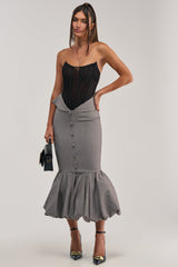 CORPORATE BADDIE MAXI DRESS