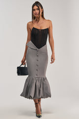 CORPORATE BADDIE MAXI DRESS