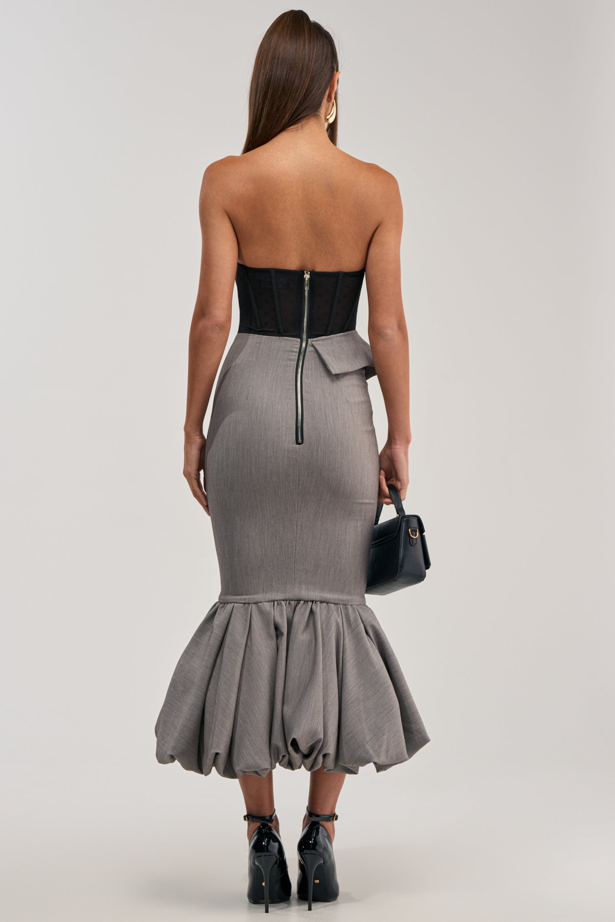 CORPORATE BADDIE MAXI DRESS