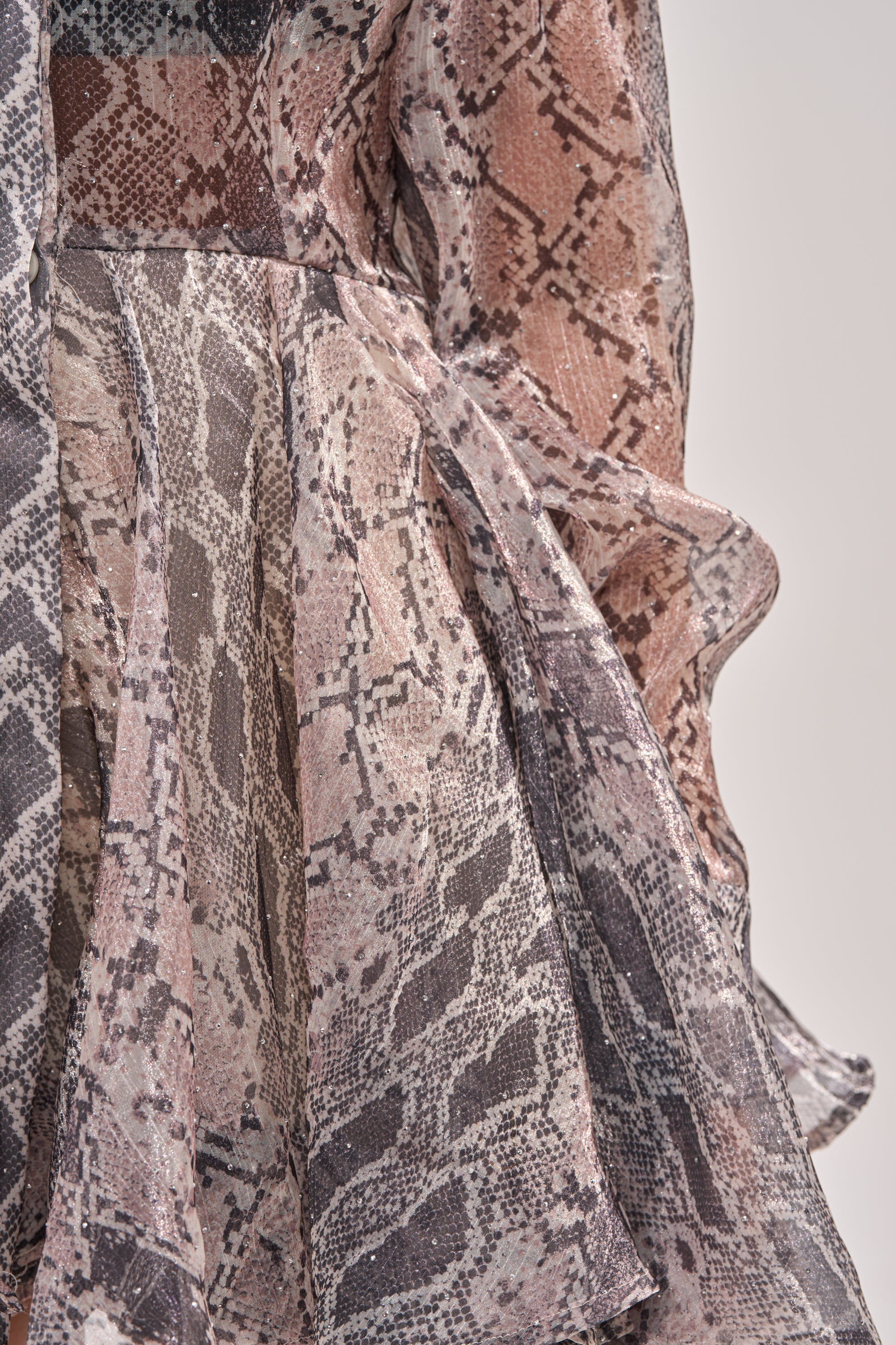 WILD RHYTHM SNAKE PRINT MINI DRESS