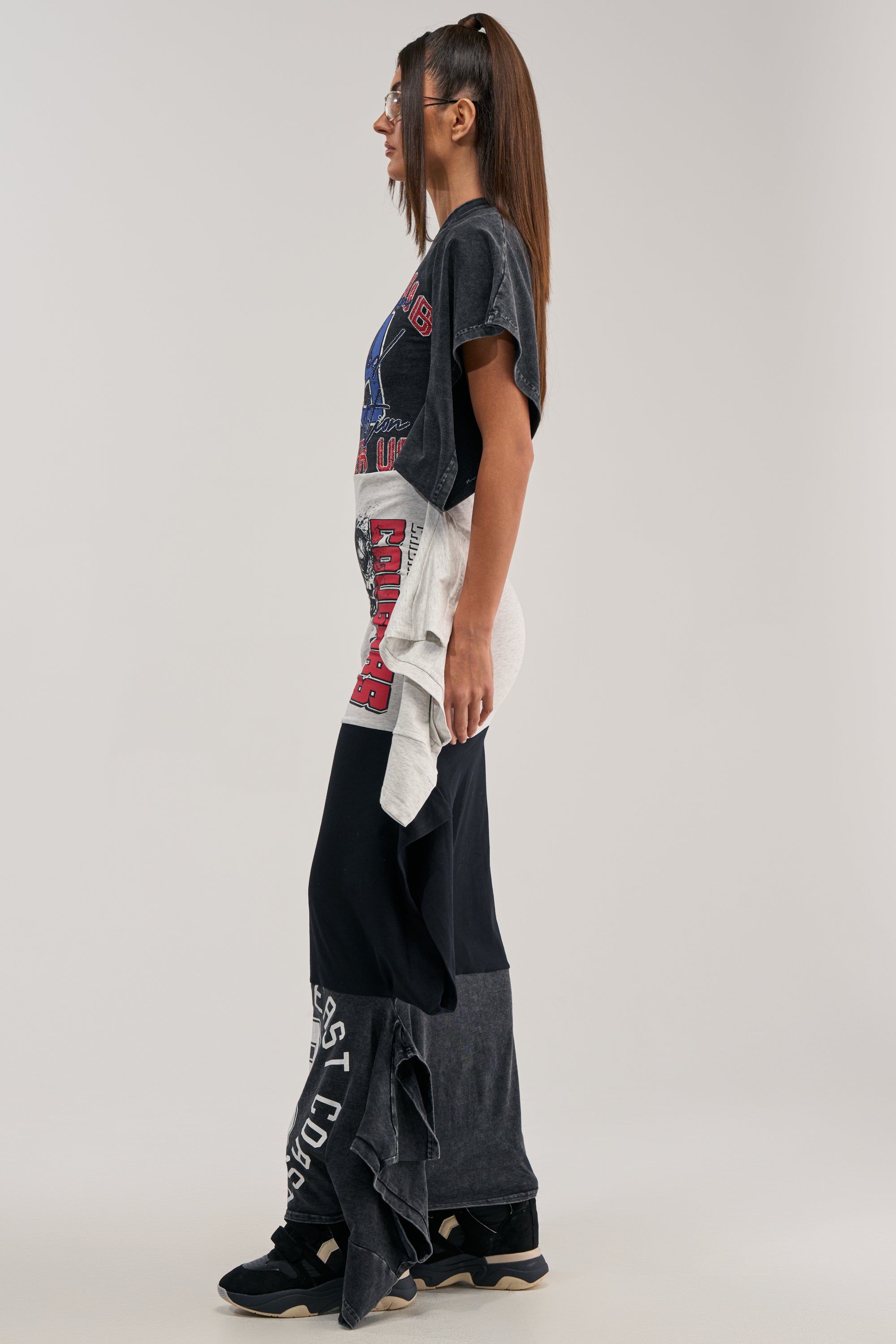 YOUR BIGGEST FAN GRAPHIC TEE MAXI DRESS