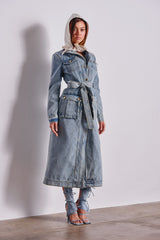 CAMILLA DENIM TRENCH
