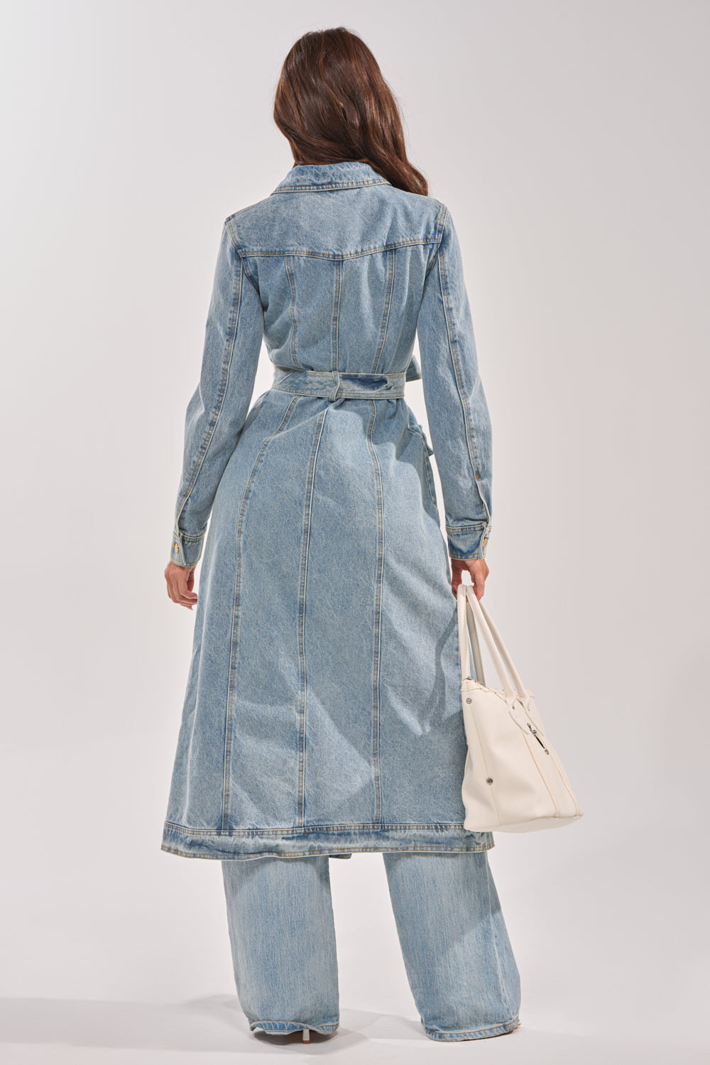 CAMILLA DENIM TRENCH