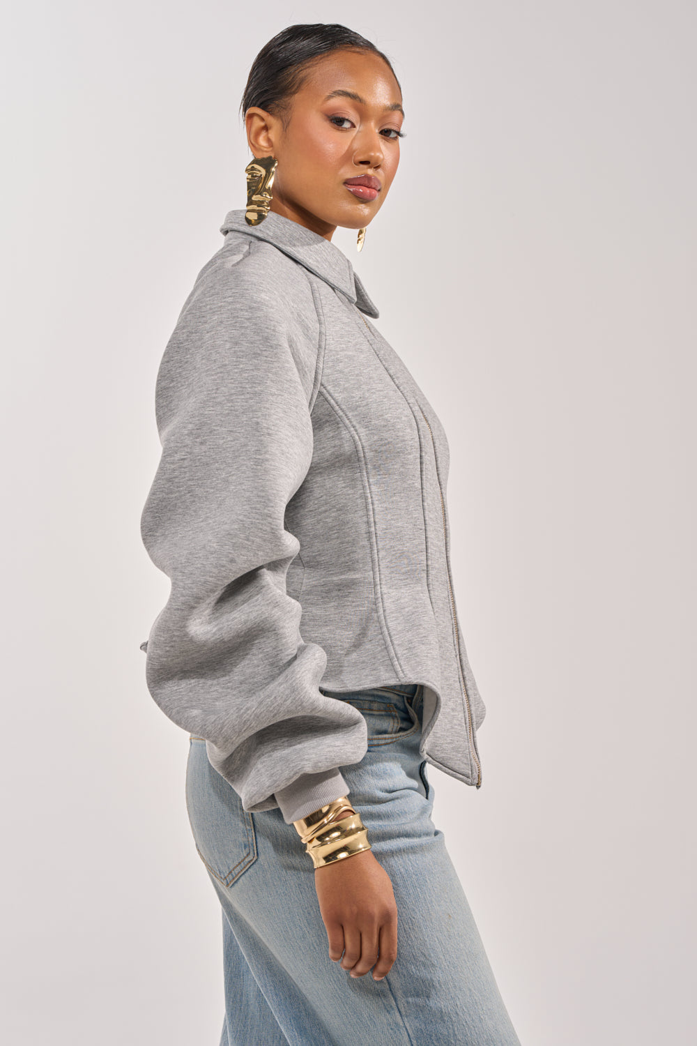MONEY TALKS NEOPRENE JACKET