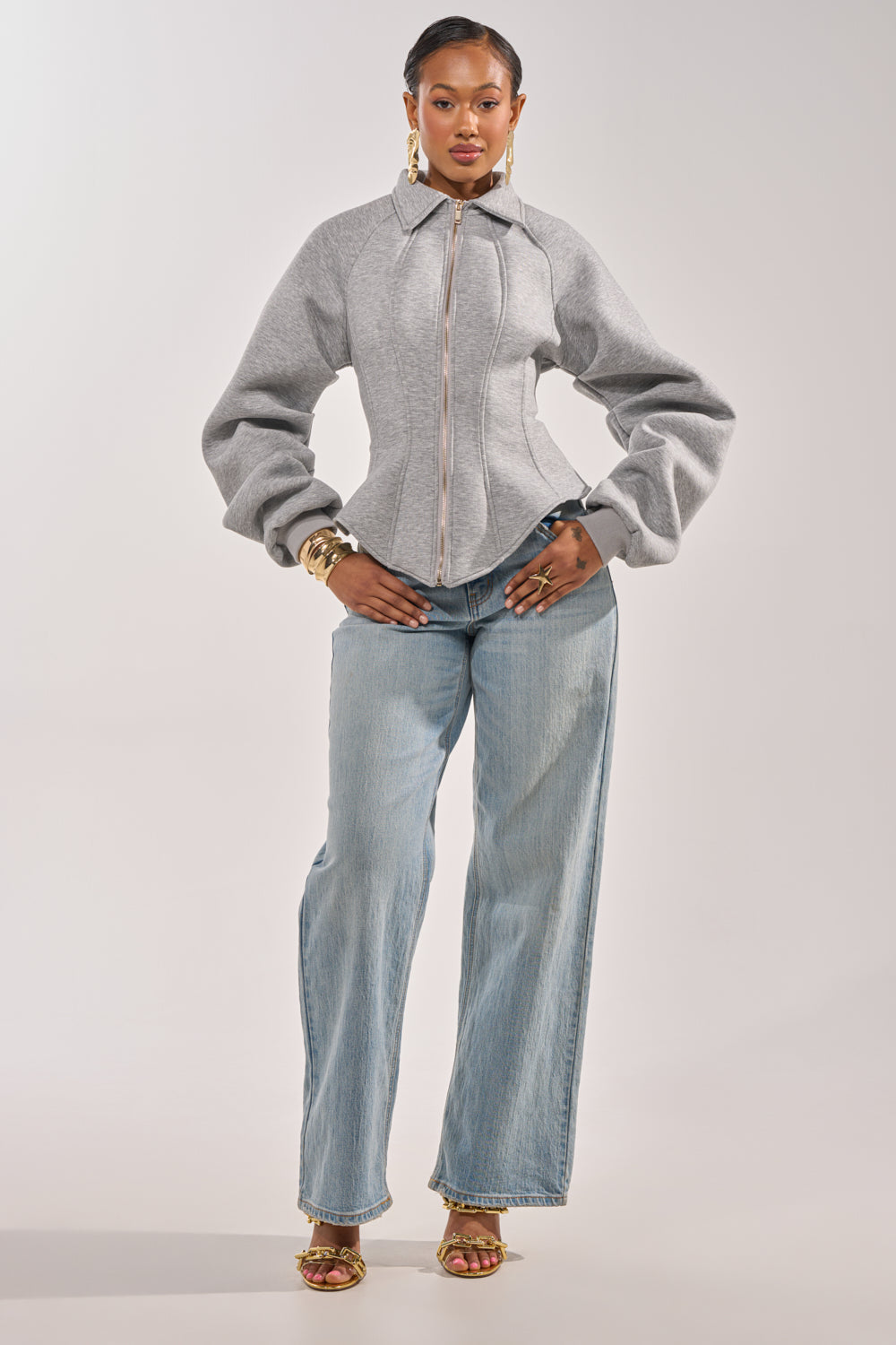 MONEY TALKS NEOPRENE JACKET