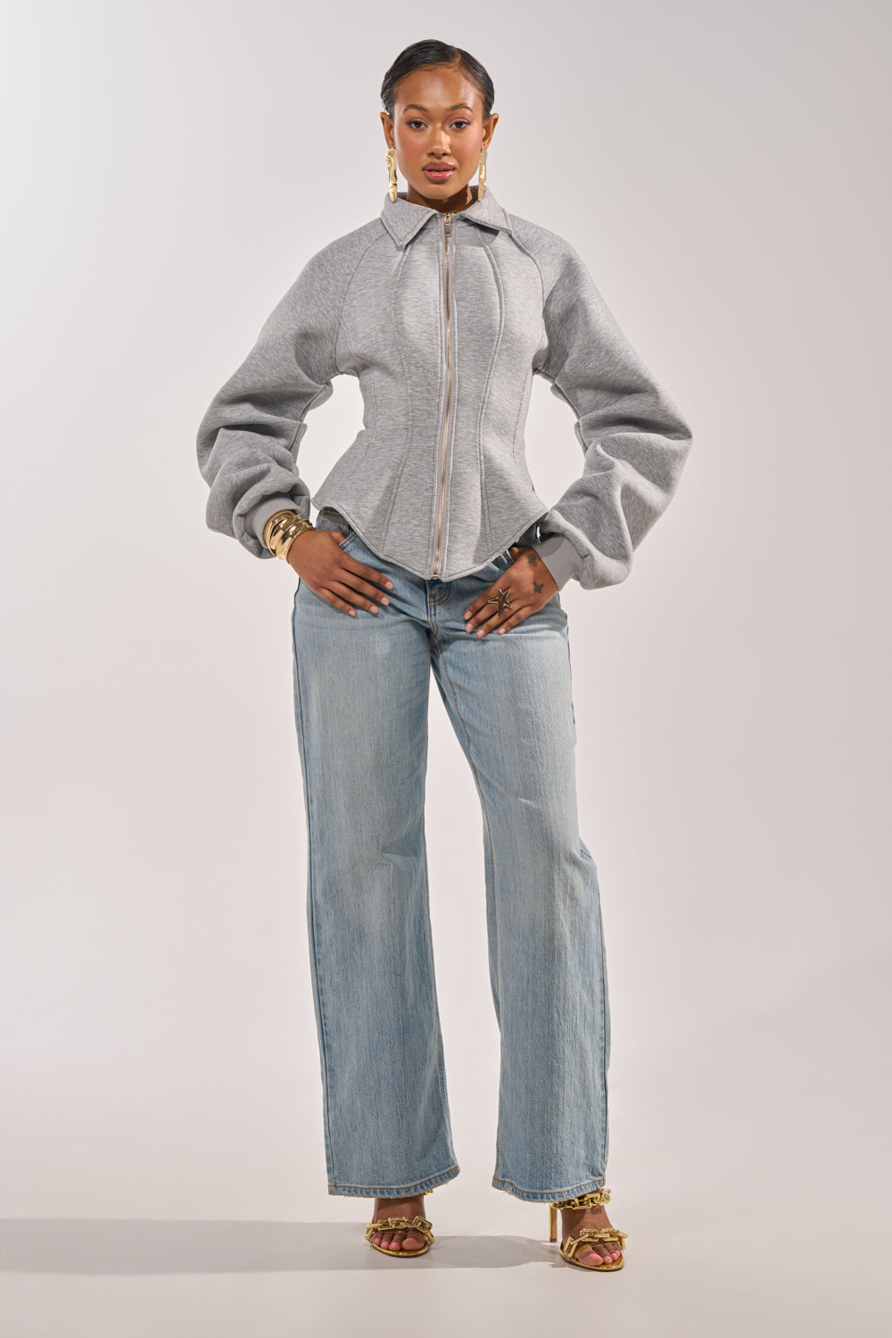 MONEY TALKS NEOPRENE JACKET