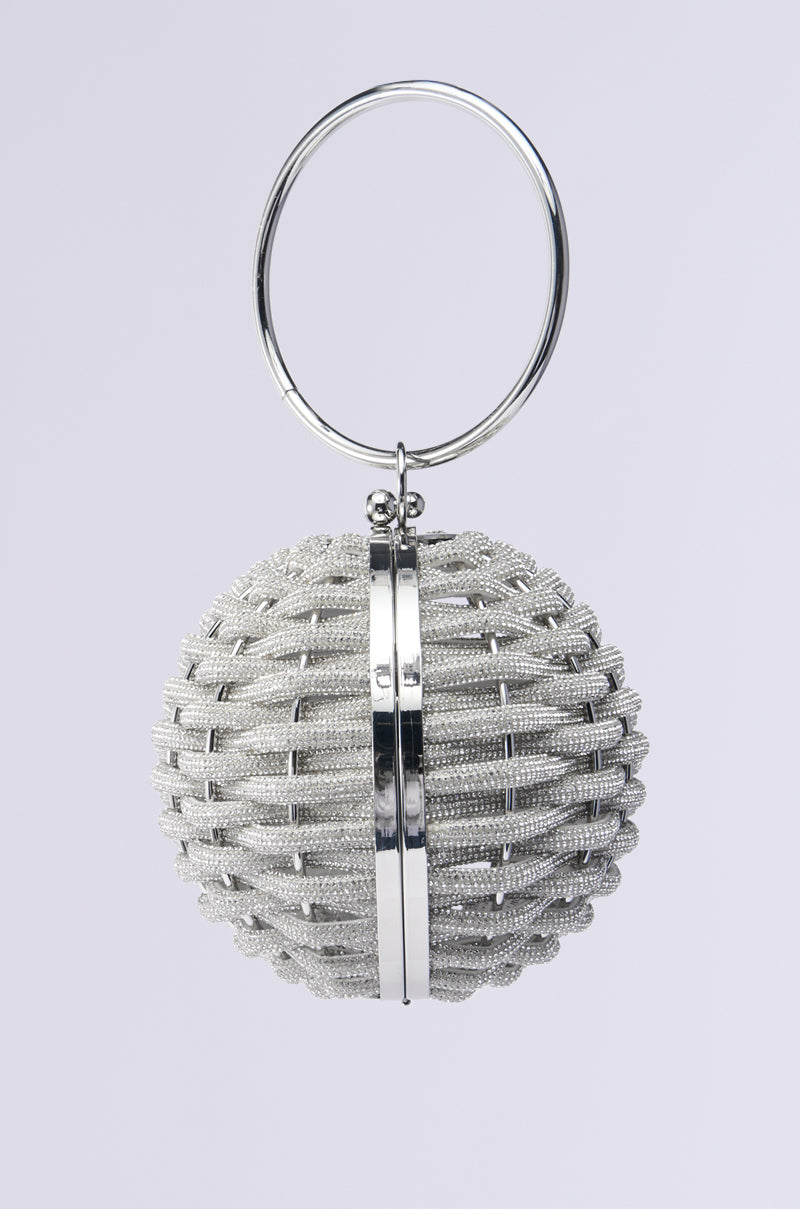 DIAMONDS DRIPPIN SPHERE PURSE