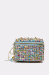 I HAVE CLASS TWEED PURSE