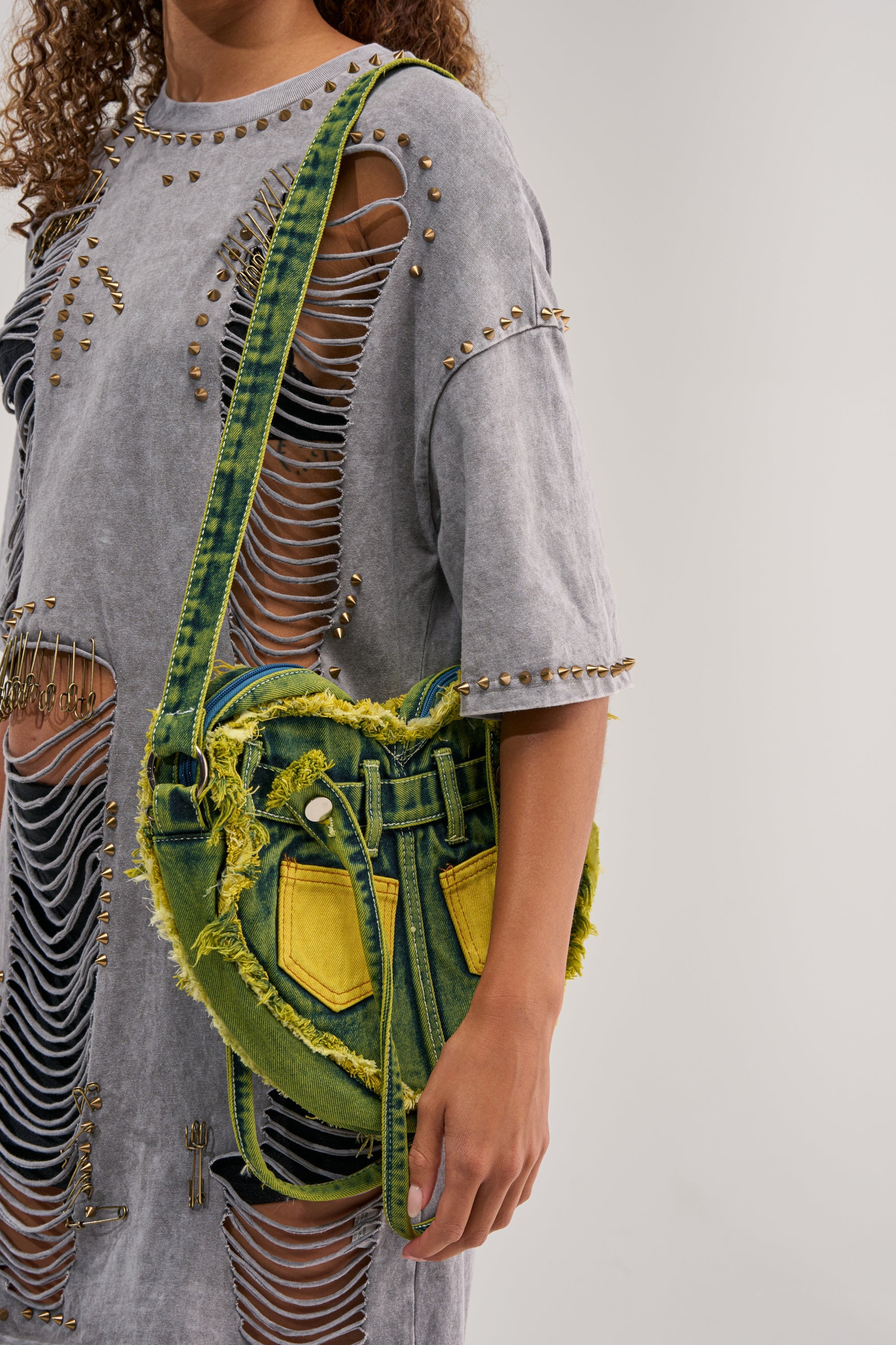 WHATYA WANT DENIM PURSE