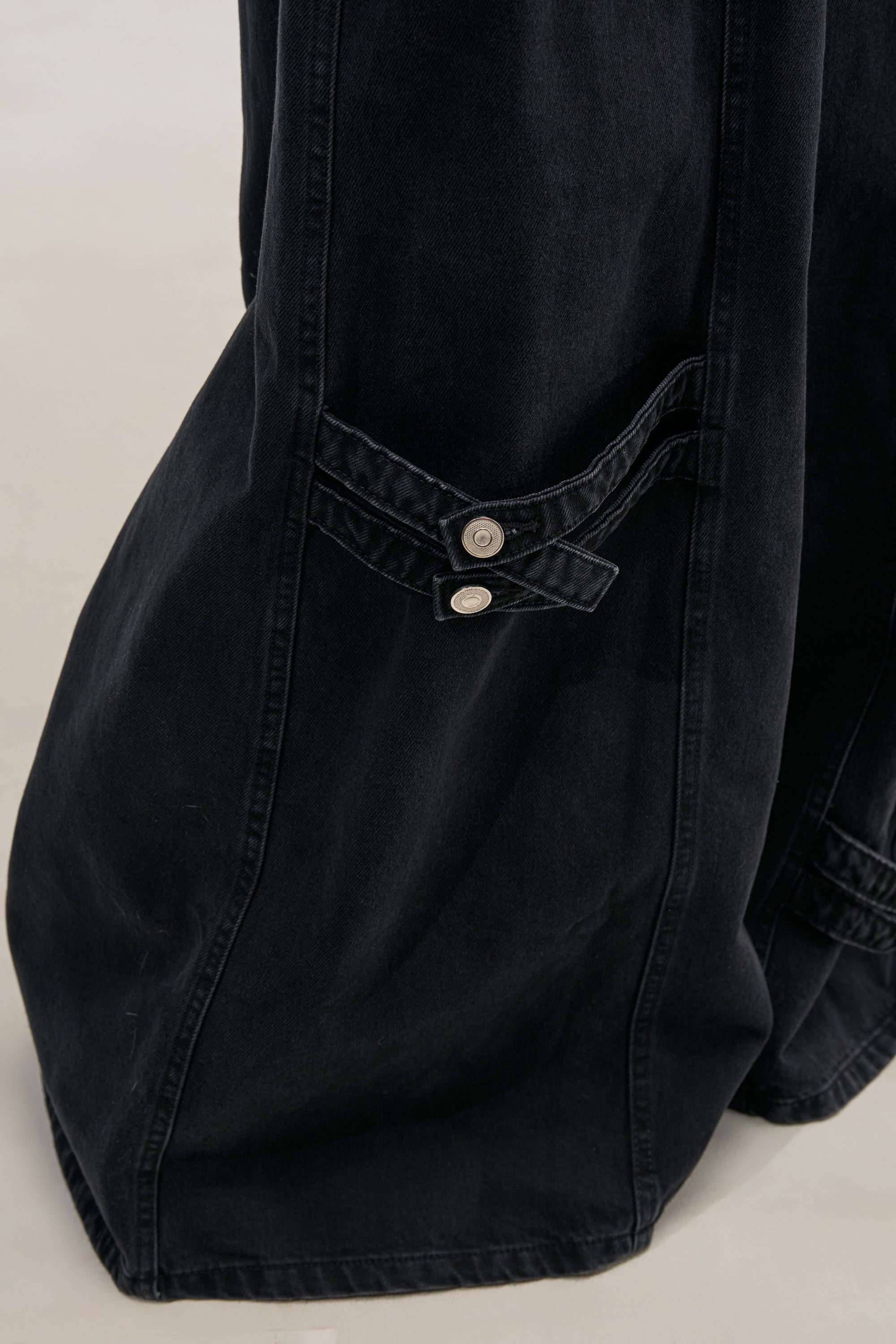 SO YESTERDAY WIDE LEG DENIM JUMPSUIT