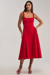 BOSS BABE MIDI DRESS