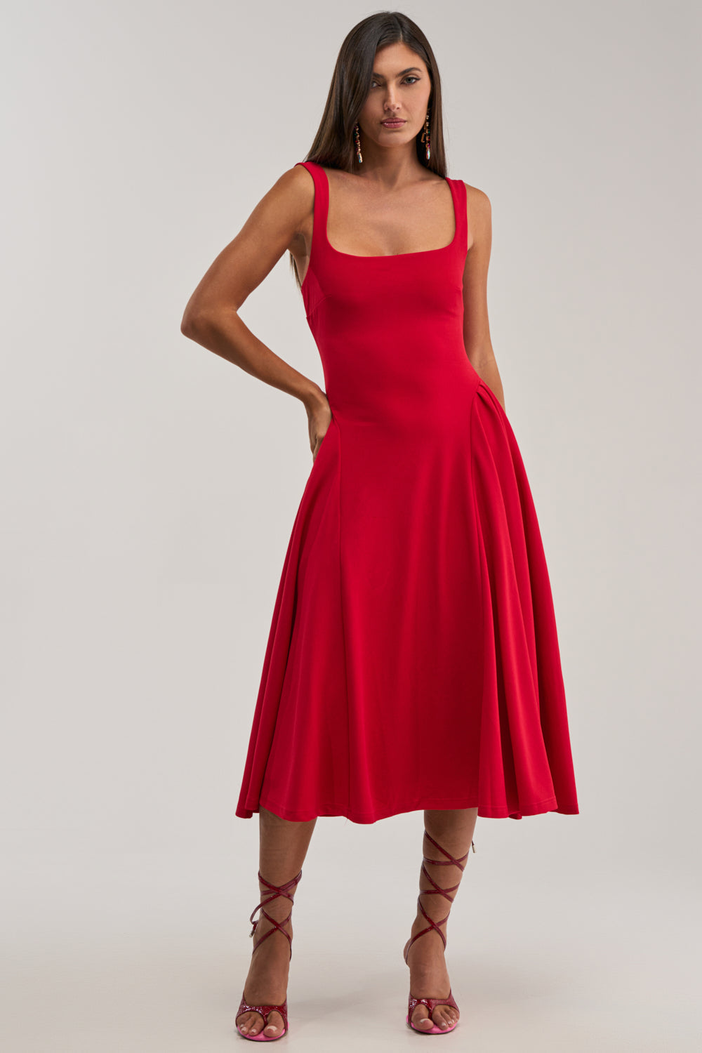 BOSS BABE MIDI DRESS