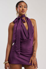 GIGI MINI DRESS IN PURPLE