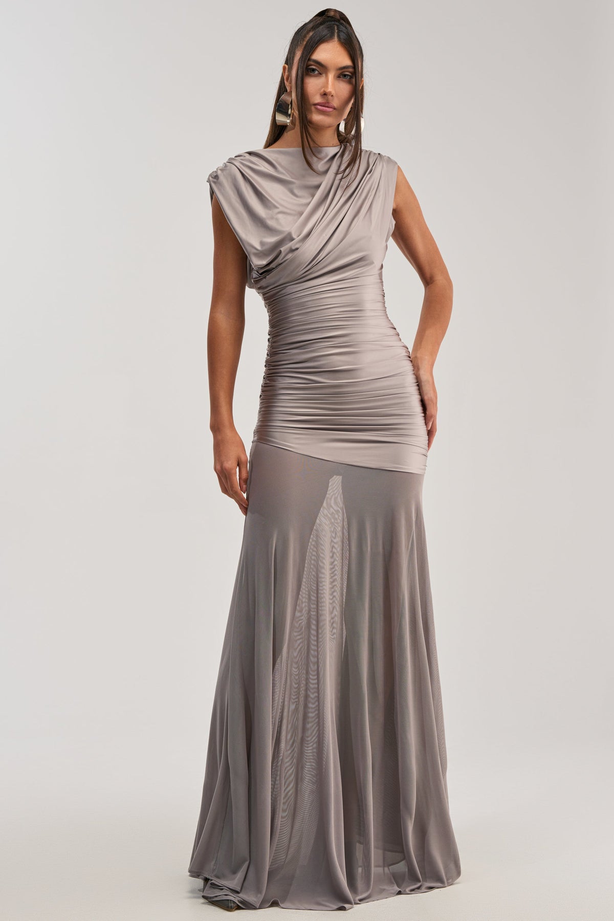 LIMITLESS SATIN MAXI DRESS