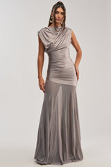 LIMITLESS SATIN MAXI DRESS