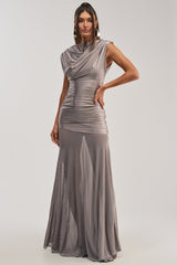 LIMITLESS SATIN MAXI DRESS