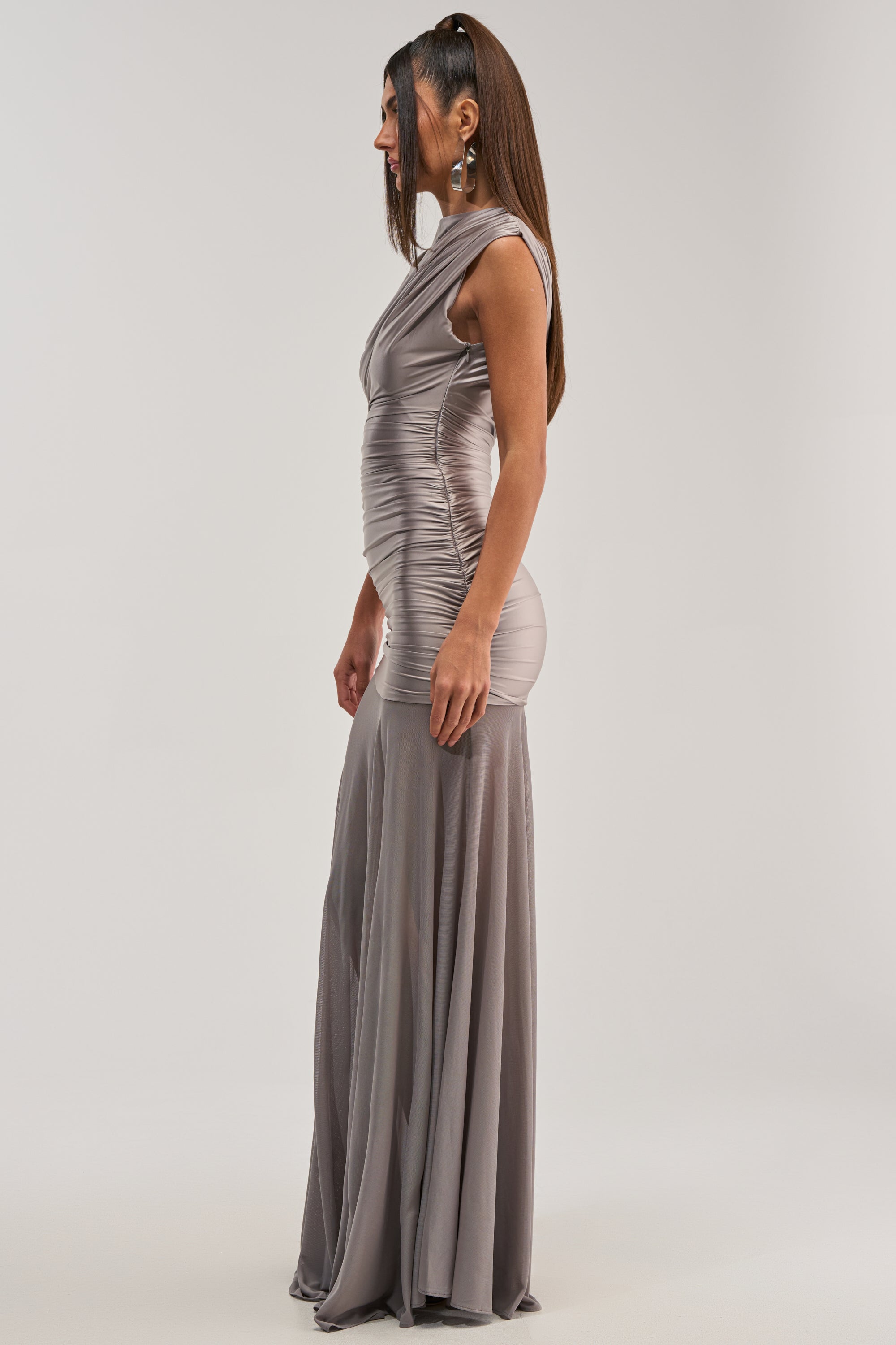LIMITLESS SATIN MAXI DRESS