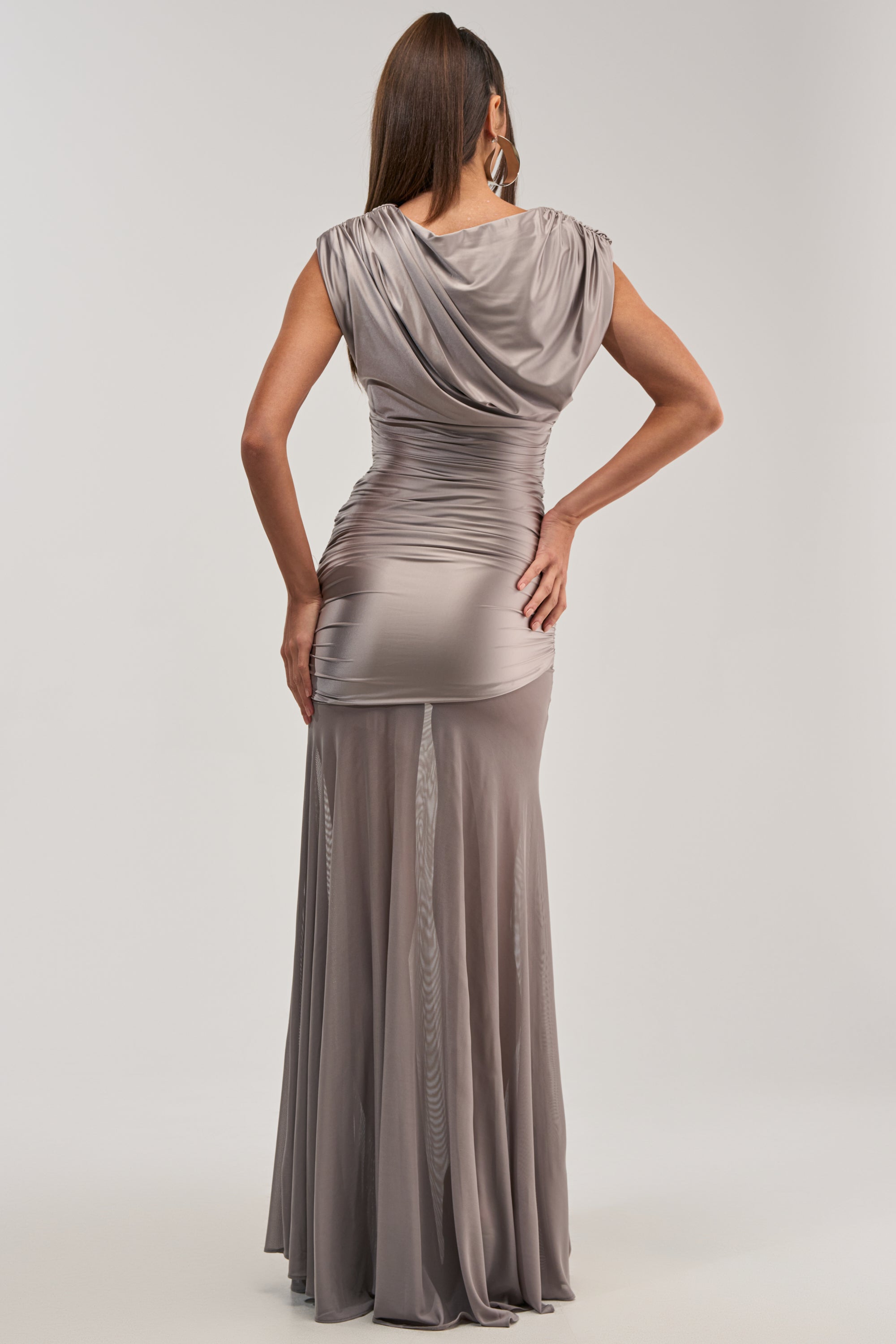 LIMITLESS SATIN MAXI DRESS