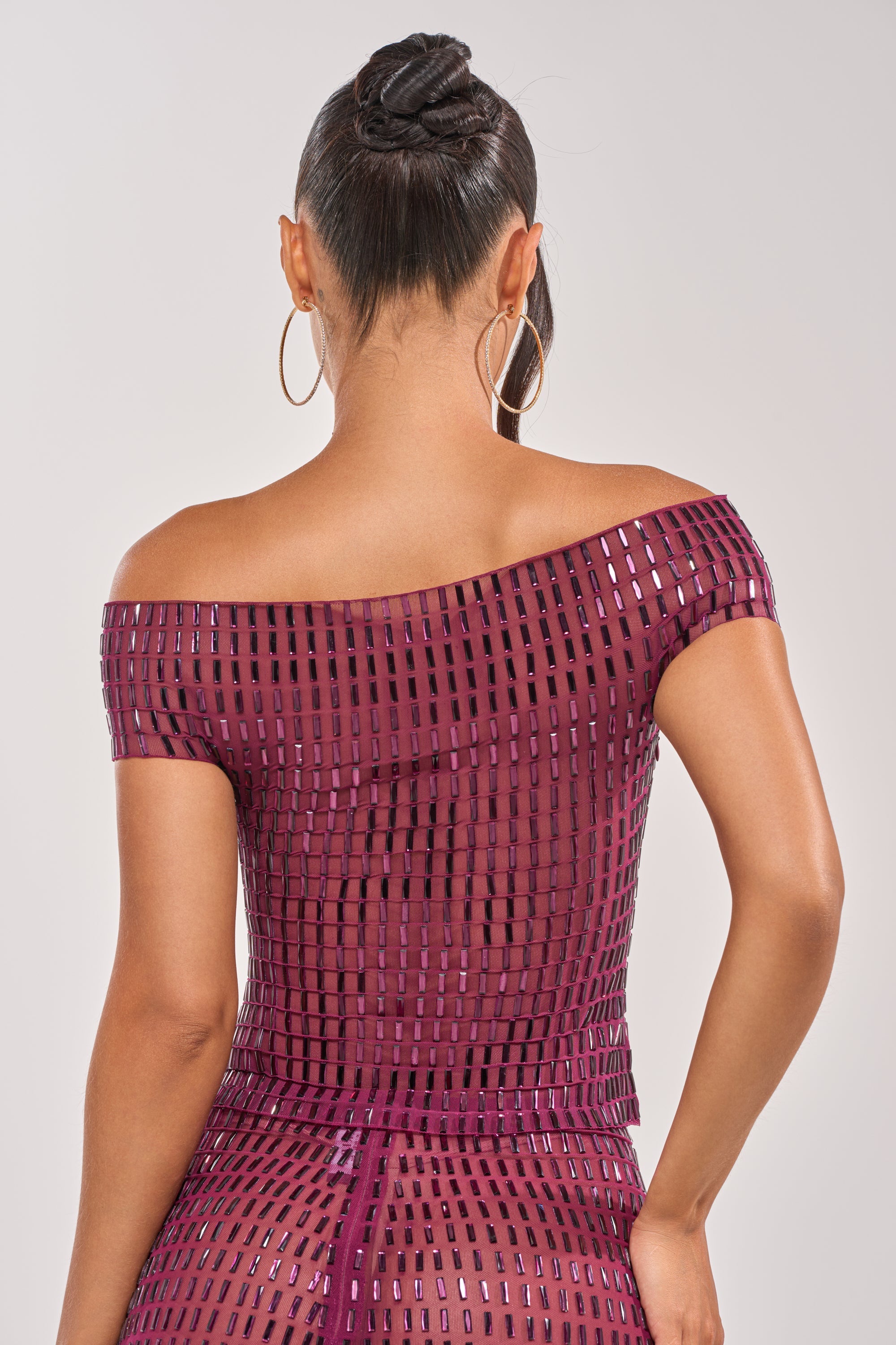 SHAKE IT FOR ME BABY RHINESTONE TOP
