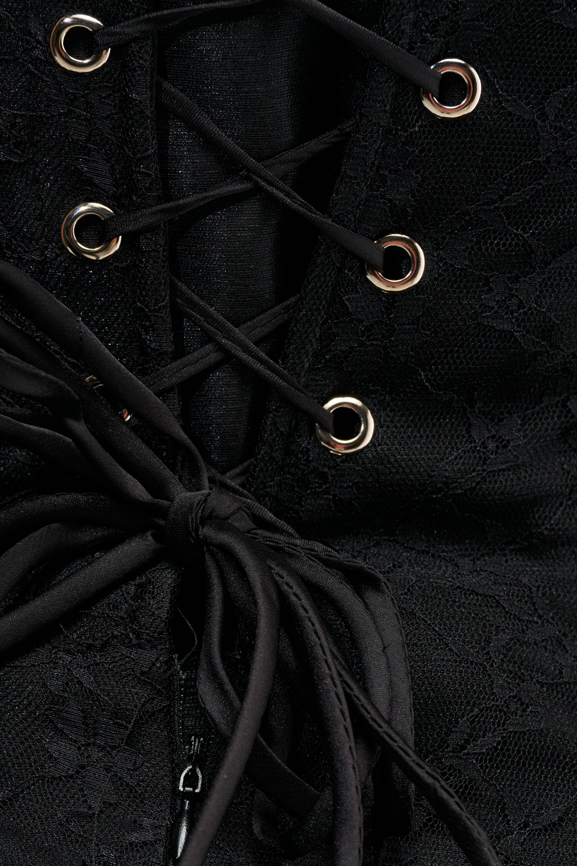 PARTY STARTER CORSET LACE UP MINI DRESS