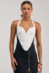 PIECE OF MY HEART BANDAGE CORSET