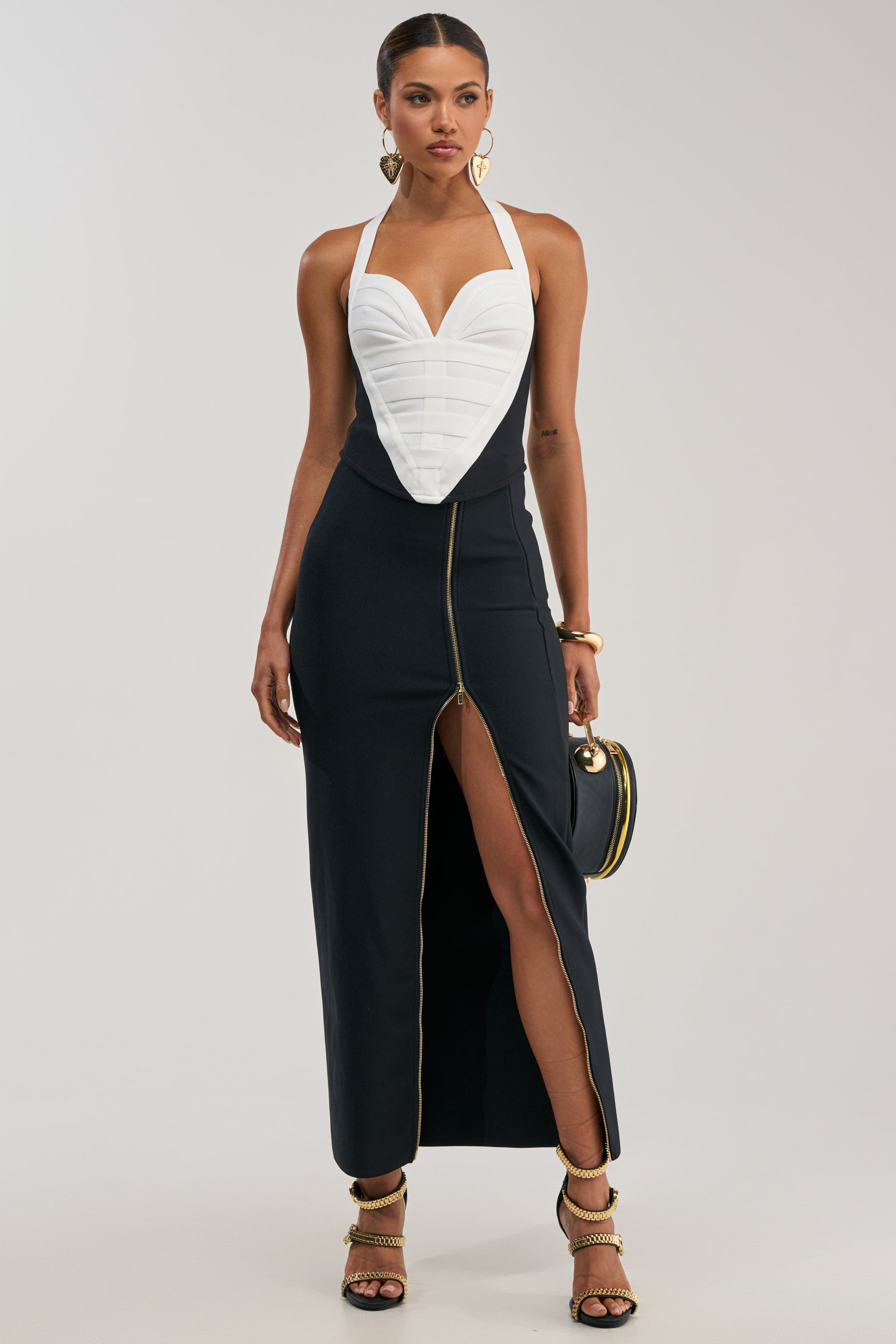 PIECE OF MY HEART BANDAGE CORSET