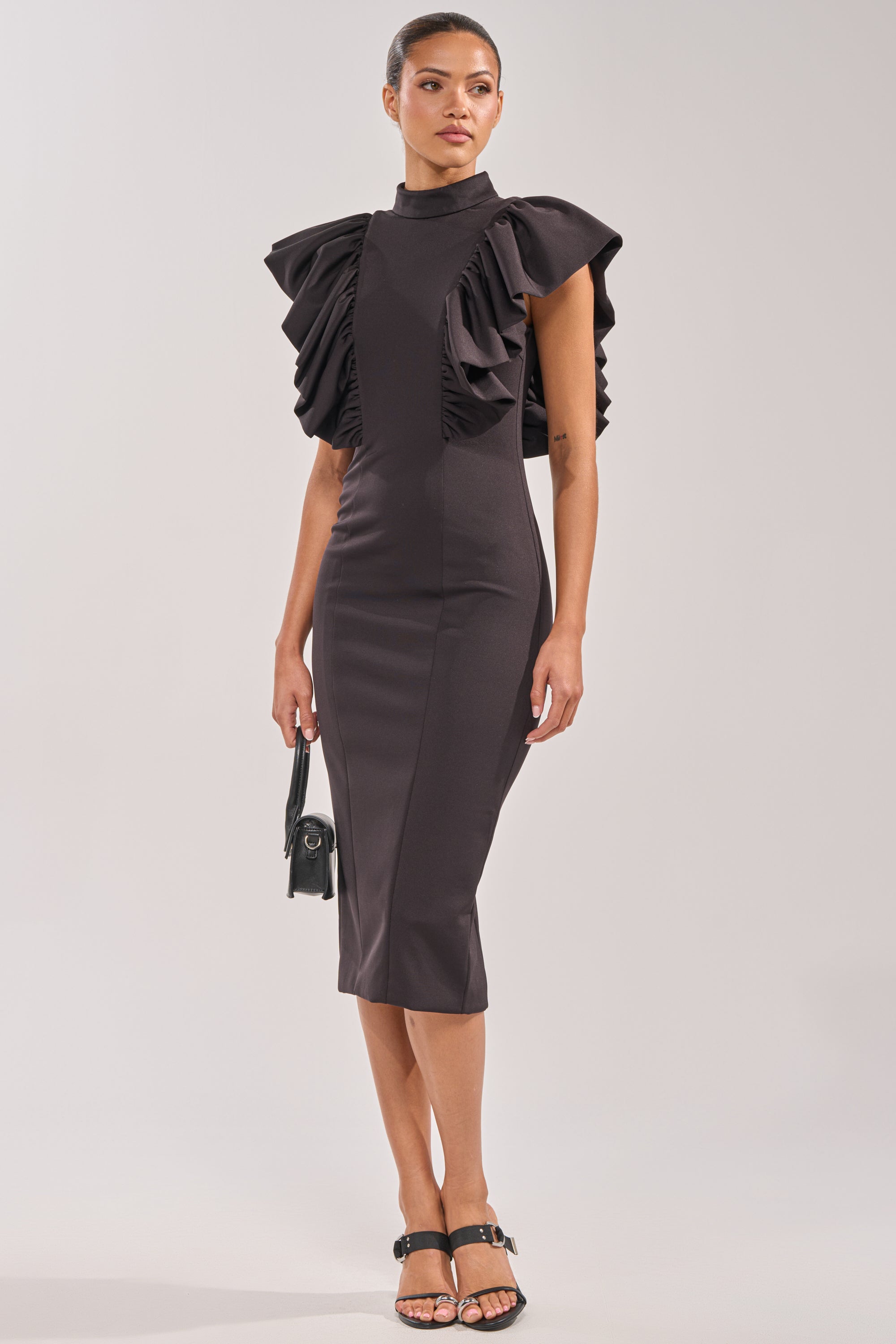 TRUTH BE TOLD MIDI DRESS