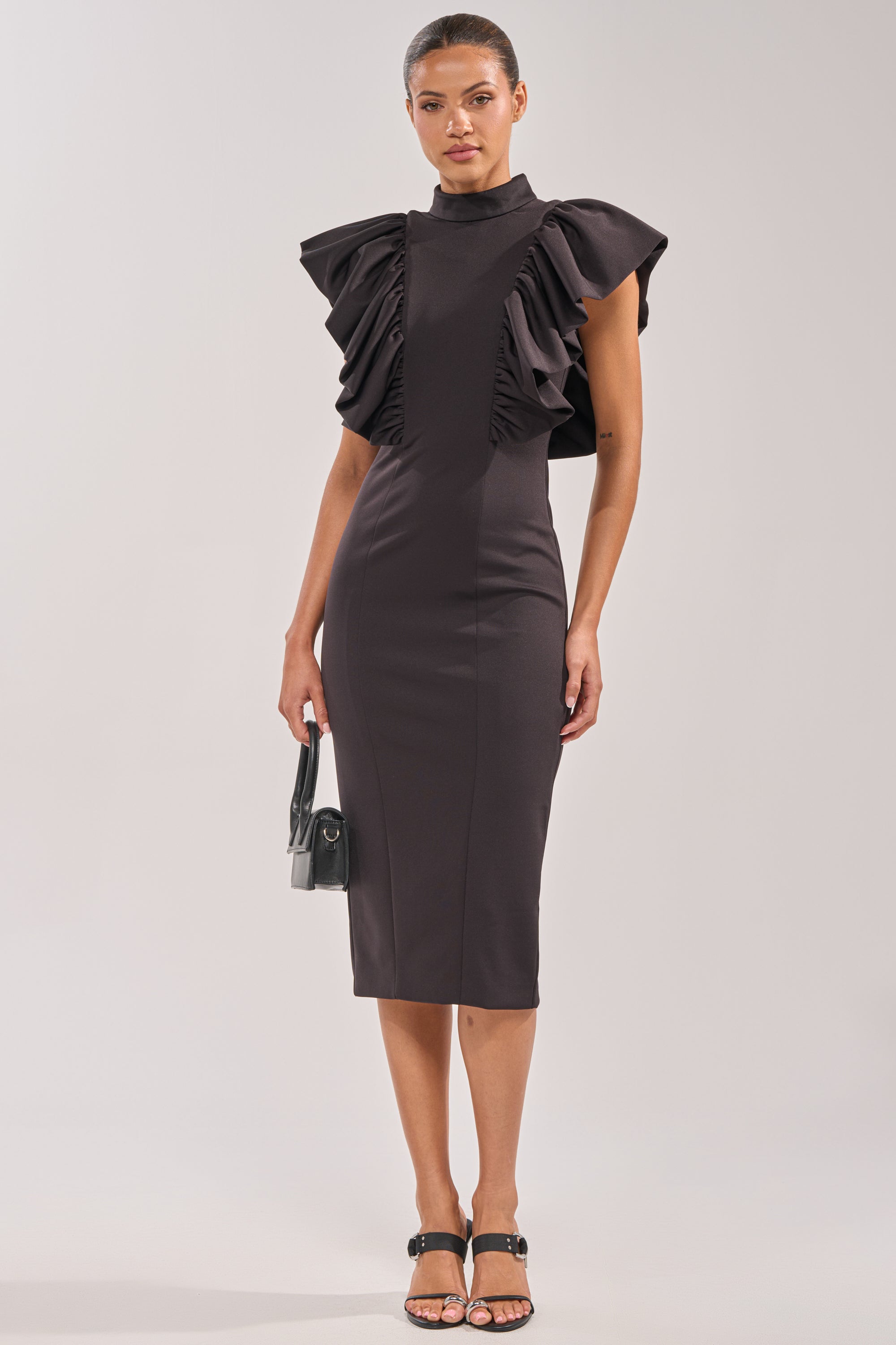 TRUTH BE TOLD MIDI DRESS