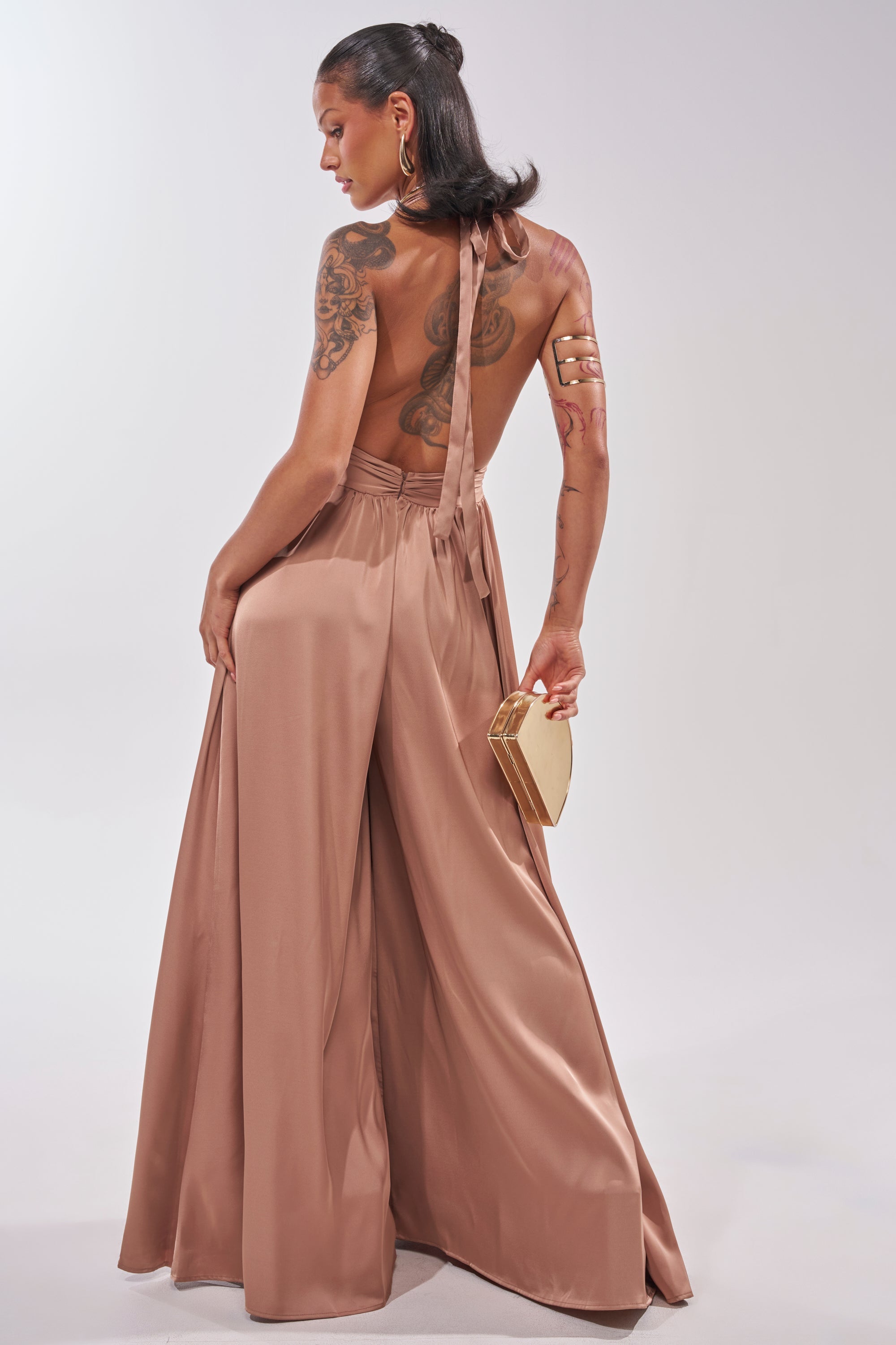 BEST DRESSED SATIN JUMPSUIT