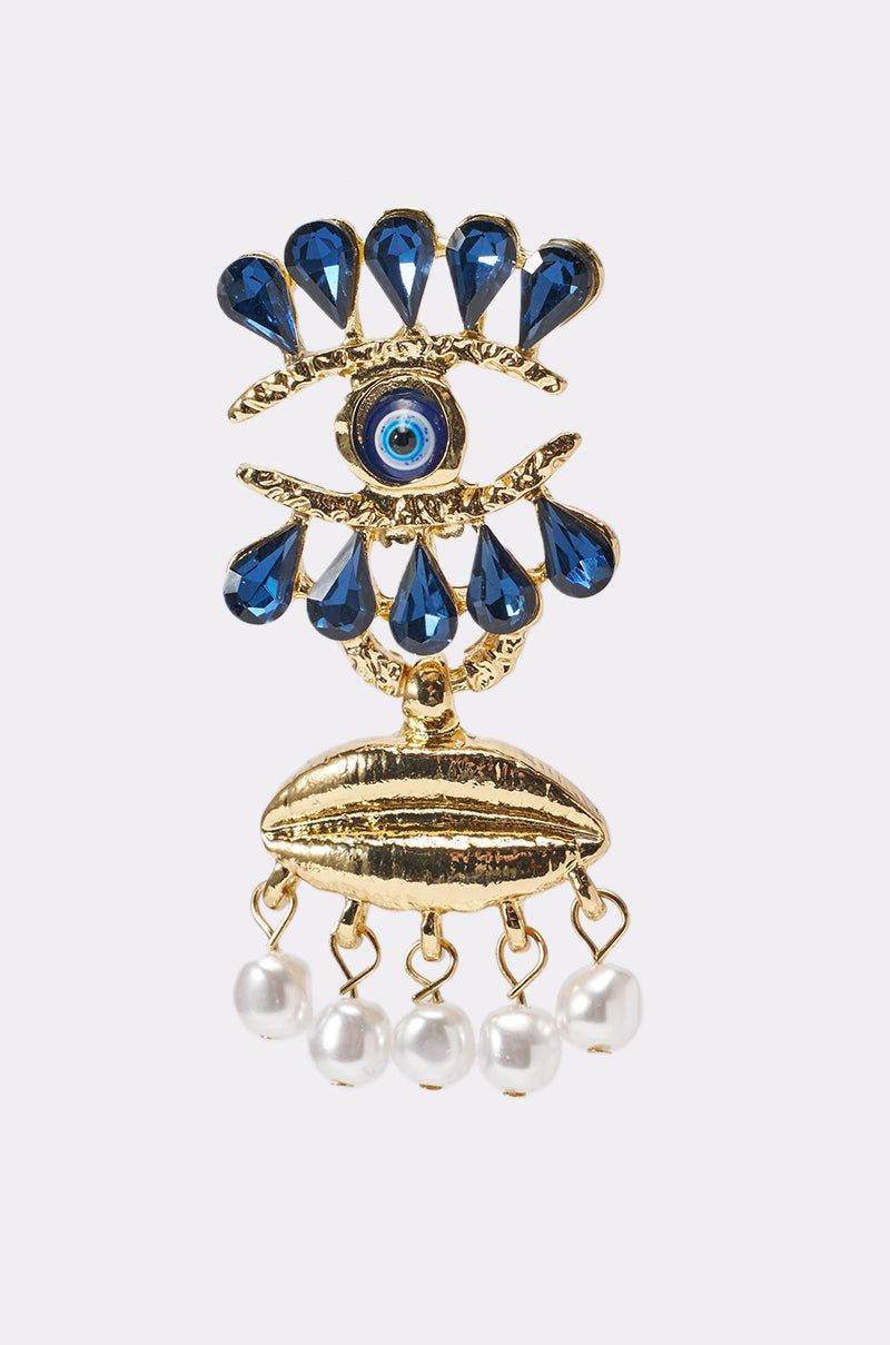 TWO FACED EARRING