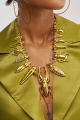 QUIT BUGGIN NECKLACE