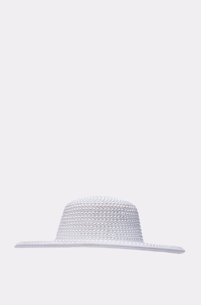 POLLY PEARL BRIM HAT