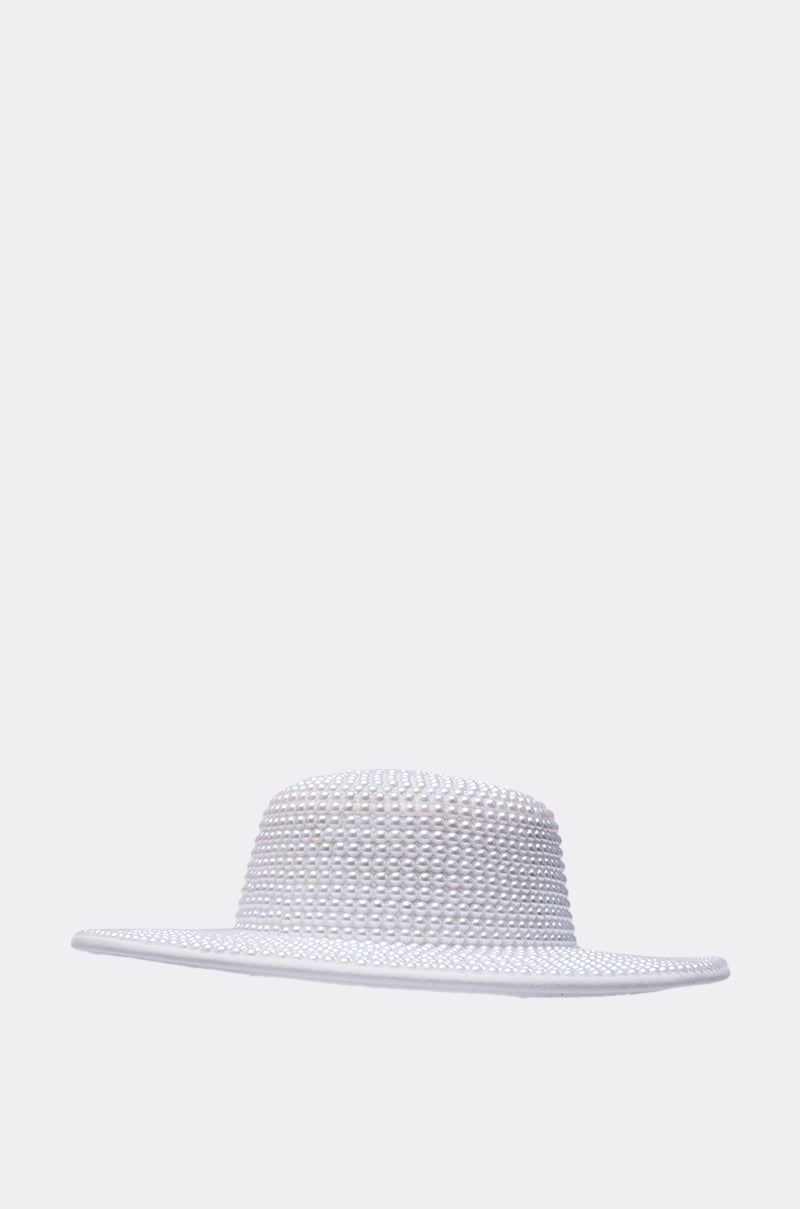 POLLY PEARL BRIM HAT