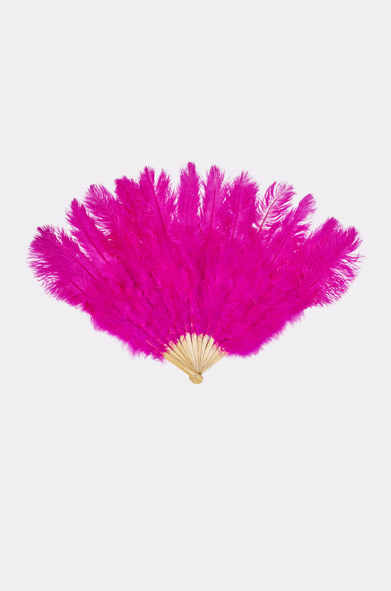 STAY THE NIGHT FEATHER FAN