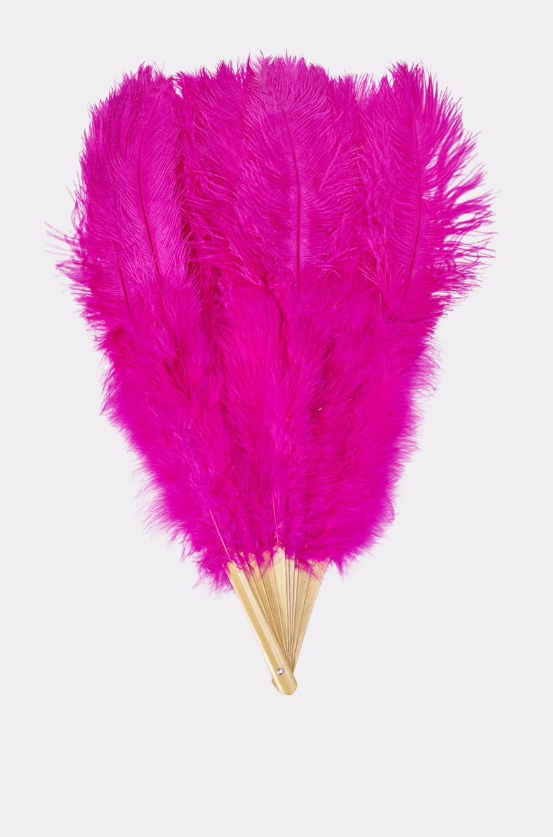 STAY THE NIGHT FEATHER FAN