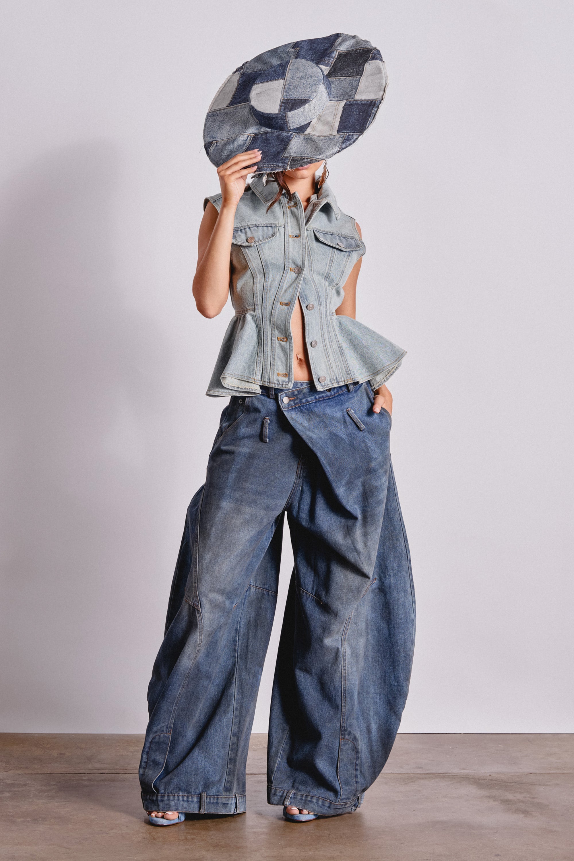 SWEETIE DENIM BRIM HAT
