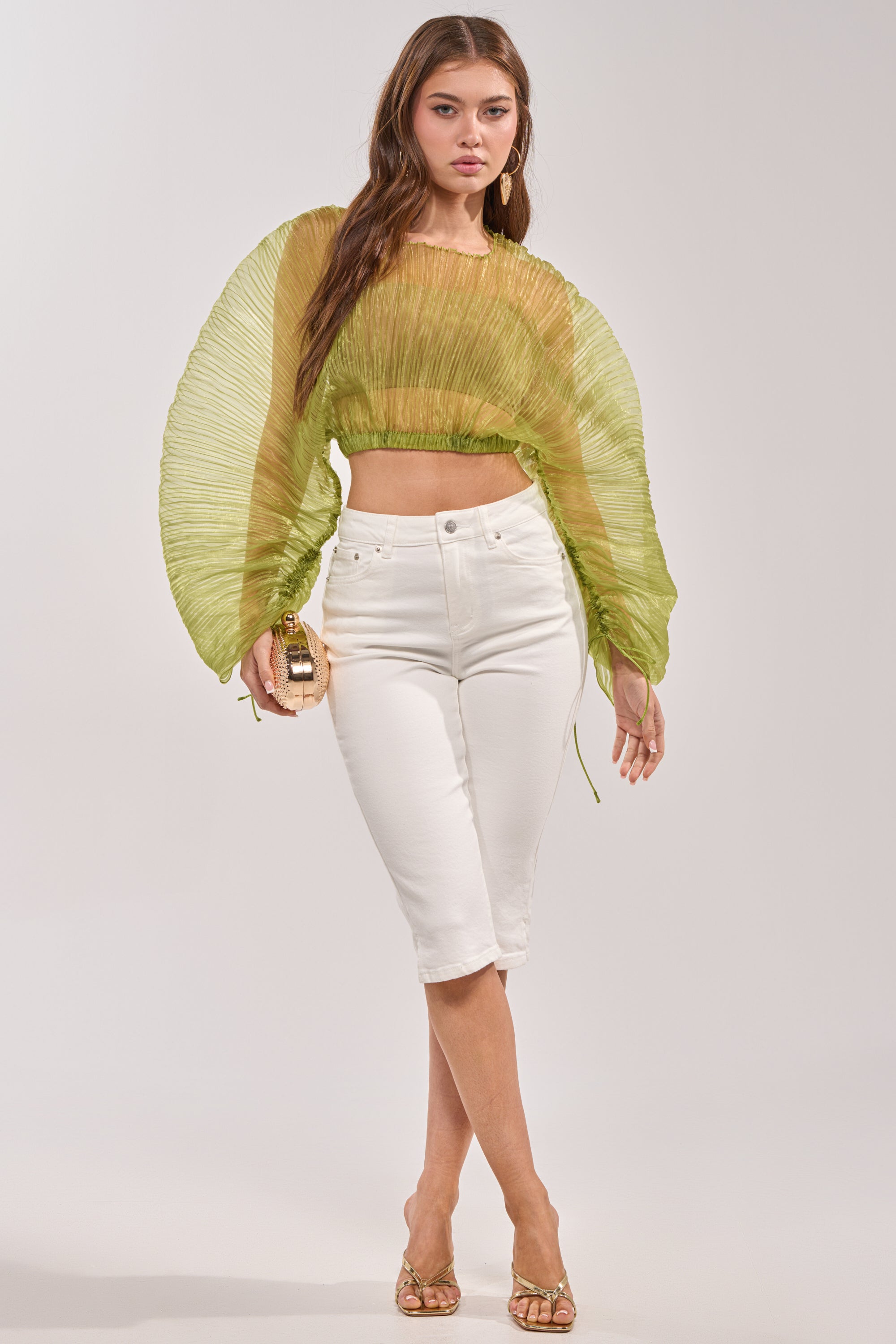 CICI DENIM CAPRI