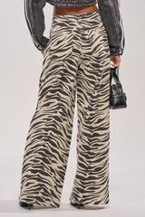 IN THE WILD ZEBRA DENIM