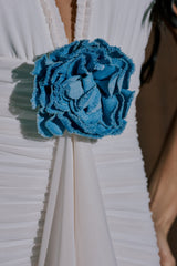 DENIM ERA BROOCH