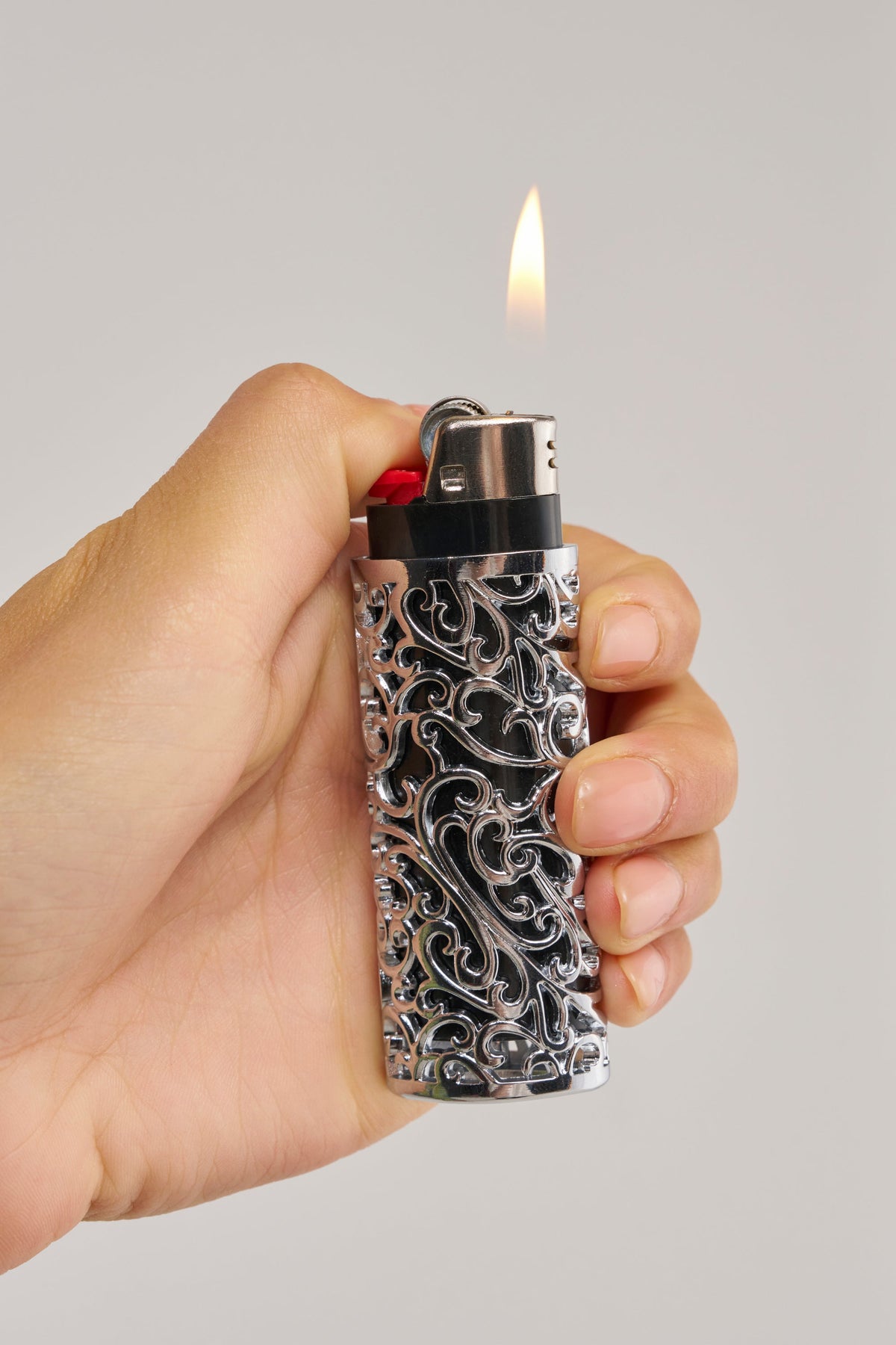 SILVER ERA LIGHTER CASE