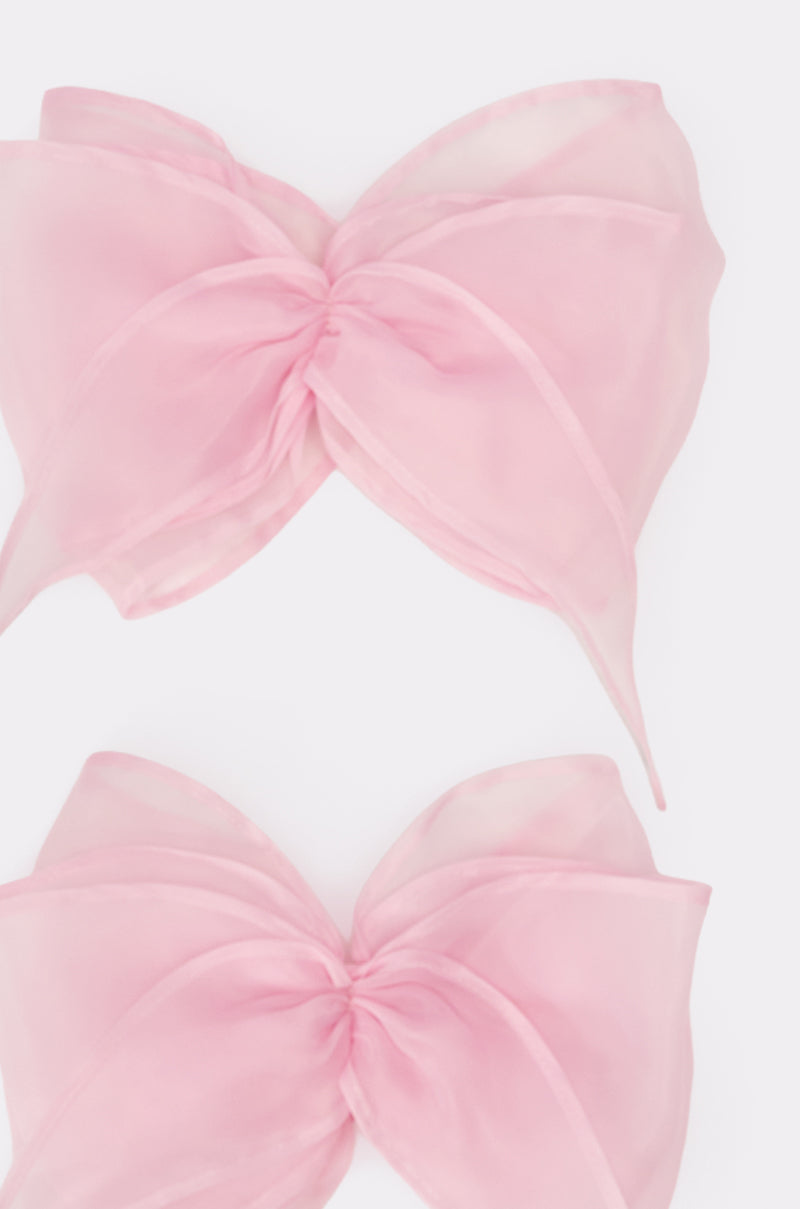TIE IT WITH A BOW SLEEVES